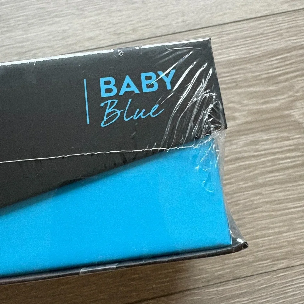 Royal Baby Blue Platinum Genius Heating Element Hair Straightener Ceramic Plates